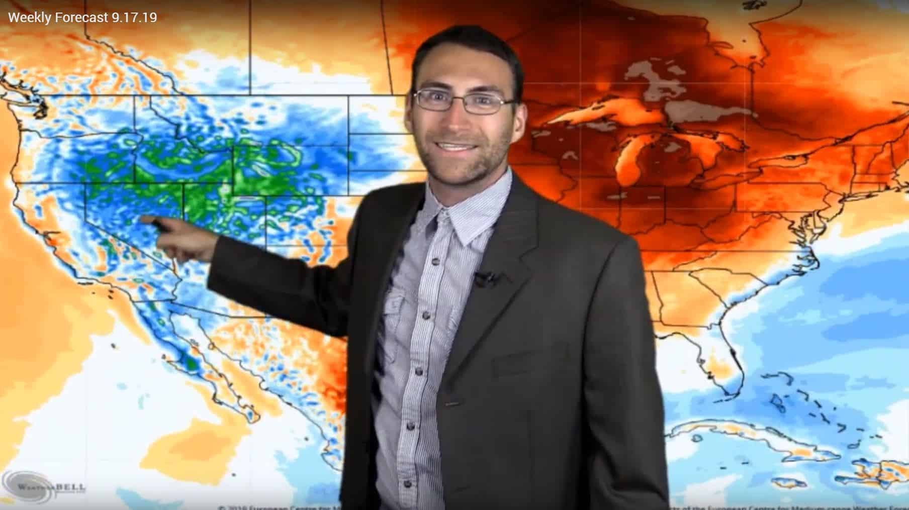 Wind, heat, rain and SNOW this week – Plower Forecast 9.17.19