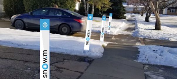 SnowM Markers - Smart Driveway Markers for Snow Removal