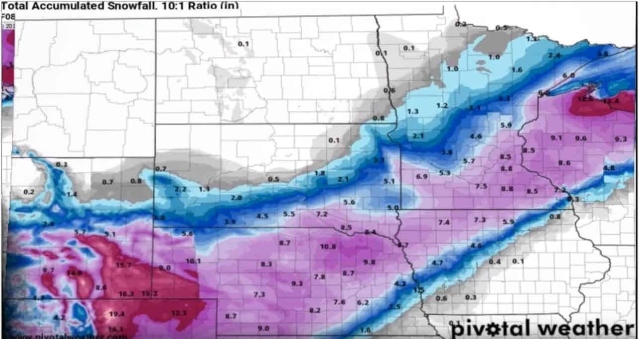 Pre and Post Thanksgiving Snows