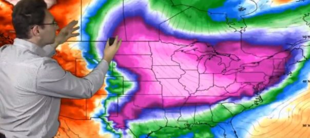 Neoweather map shows arctic cold next week - Nov 14, 2019