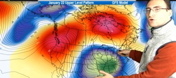 1/14/20 Long Range Forecast Map