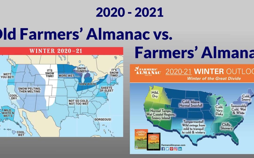Farmers Almanac vs. Old Farmers Almanac vs. Meteorologists