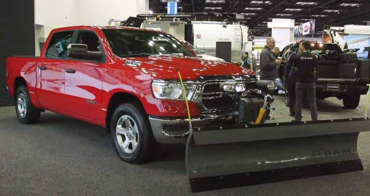 Dodge Ram Snow Plow Truck