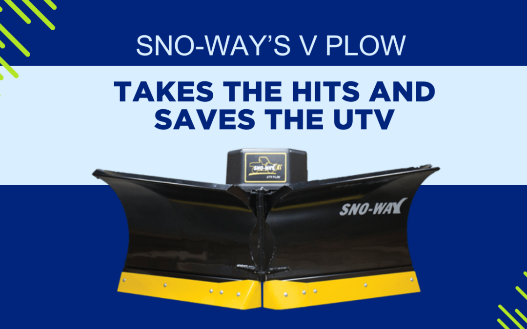 Sno-Way’s V Plow Takes the Hits and Saves the UTV