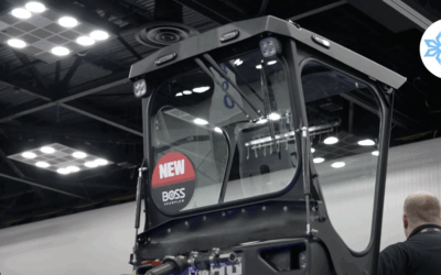 BOSS SR Mag Enclosure Brings Comfort and Protection to Winter Operators